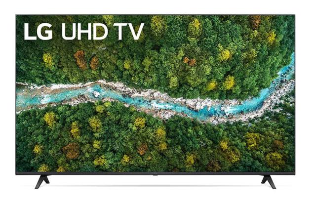 Телевизор LG 50UP76703LB, 50" 4K UltraHD 3840 x 2160, DVB-T2/C/S2, webOS Smart TV, ThinQ AI, a5 AI Processor 4K, WiFi, HDR10 Pro, Filmmaker mode, HLG Pro, HGiG, AI ThinQ, Clear Voice, Wi-Di, Miracast/AirPlay,  HDMI, CI, LAN, USB, BT, Black