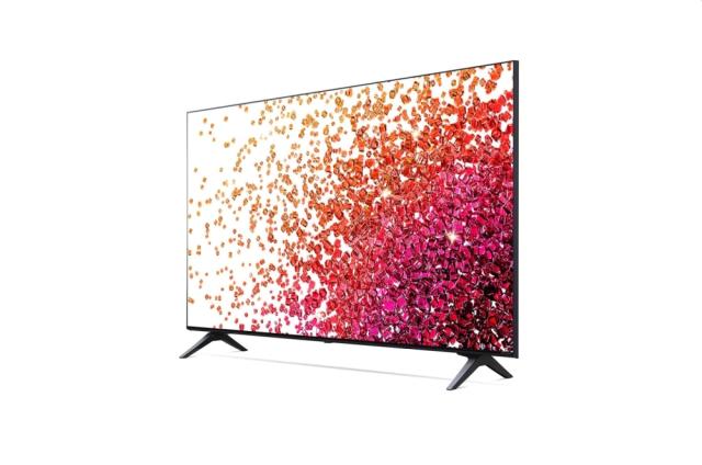 Телевизор LG 50NANO753PR, 50" 4K IPS HDR Smart Nano Cell TV, 3840x2160, DVB-T2/C/S2, Active HDR ,HDR 10 PRO, webOS Smart TV, ThinQ AI, WiFi, Clear Voice, Bluetooth, Miracast / AirPlay, Two Pole stand, Black