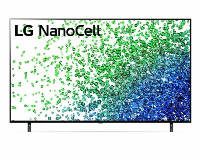 Телевизор LG 50NANO803PA, 50" 4K IPS HDR Smart Nano Cell TV, 3840x2160, DVB-T2/C/S2, Quad Core Processor 4K, Cinema HDR, webOS ThinQ, AI functions, FreeSync, WiFi 802.11.ac, Voice Controll, Bluetooth 5.0, Miracast / AirPlay 2, 2 pole stand