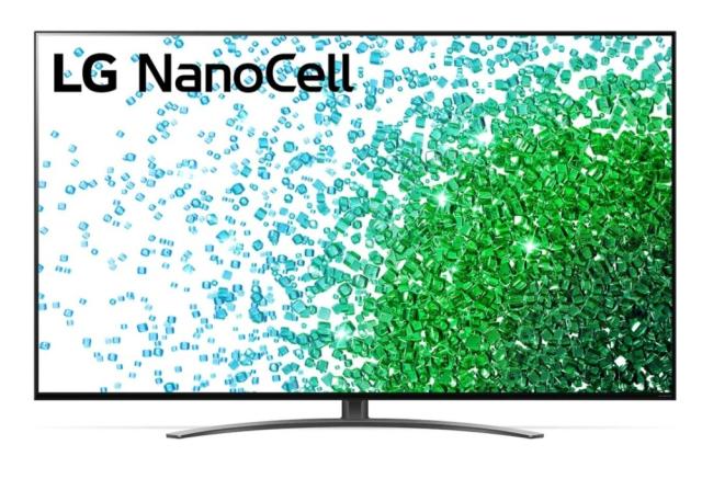 Телевизор LG 50NANO813PA, 50" 4K IPS HDR Smart Nano Cell TV, 3840x2160, 200Hz, DVB-T2/C/S2, Quad Core Processor 4K, Cinema HDR, webOS ThinQ, AI functions, FreeSync, WiFi 802.11.ac, Voice Controll, Bluetooth 5.0, Miracast / AirPlay 2, Crescent stand T
