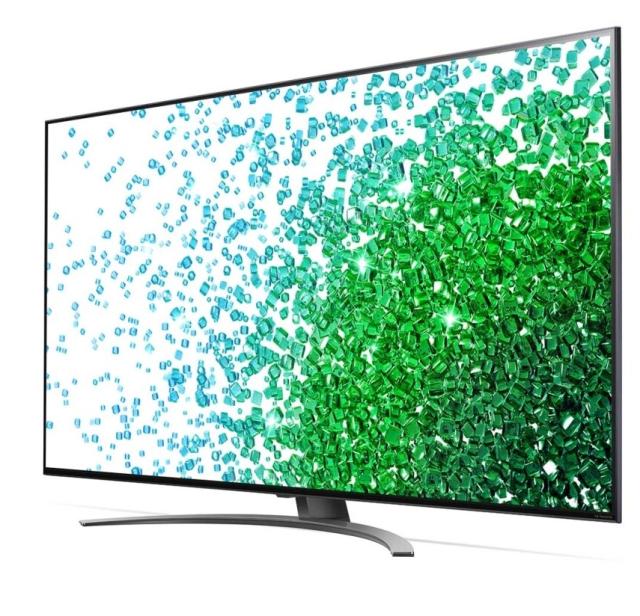 Телевизор LG 50NANO813PA, 50" 4K IPS HDR Smart Nano Cell TV, 3840x2160, 200Hz, DVB-T2/C/S2, Quad Core Processor 4K, Cinema HDR, webOS ThinQ, AI functions, FreeSync, WiFi 802.11.ac, Voice Controll, Bluetooth 5.0, Miracast / AirPlay 2, Crescent stand T