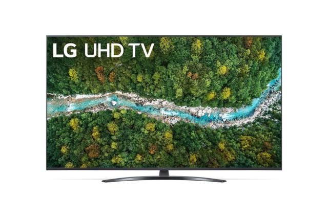Телевизор LG 55UP78003LB, 55" 4K IPS UltraHD TV 3840 x 2160, DVB-T2/C/S2, webOS Smart TV, ThinQ AI, Quad Core Processor 4K, WiFi 802.11ac, HDR10, HLG,  ALLM / HGiG, AI Sound, Voice Controll, Wi-Di, Miracast / AirPlay 2,  HDMI, CI, LAN, USB, Bluetooth