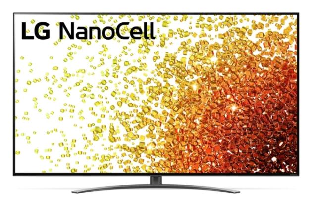 Телевизор LG 55NANO913PA, 55" 4K IPS HDR Smart Nano Cell TV, 3840x2160, 120Hz, DVB-T2/C/S2, Alpha 7 Gen4 Processor, Cinema HDR, Dolby Vision IQ, Dolby Atmos, webOS ThinQ, AI functions, FreeSync, 2.2 ch, WiFi 802.11.ac, Voice Controll, Bluetooth 5.0, 