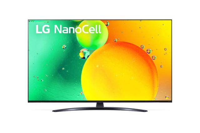 Телевизор LG 55NANO763QA, 55" 4K IPS HDR Smart Nano Cell TV, 3840x2160, Pure Colors, DVB-T2/C/S2, Active HDR ,HDR 10 PRO, webOS Smart TV, ThinQ AI, NVIDIA GeForce, HGiG, WiFi, Clear Voice Pro, Bluetooth 5.0, Miracast / AirPlay2, One Pole stand, Black