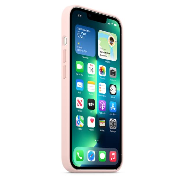 Калъф Apple iPhone 13 Pro Silicone Case with MagSafe – Chalk Pink