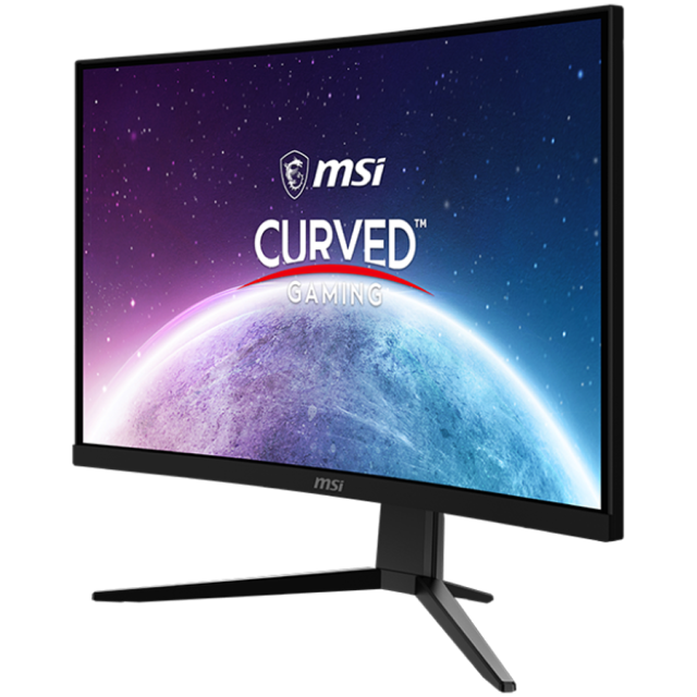 Монитор MSI G2422C Curved Gaming Monitor, 24" (60.96 cm) FHD, VA Anti-glare, 1ms, 180Hz, 1500R Curve, 2x HDMI, 1x DP