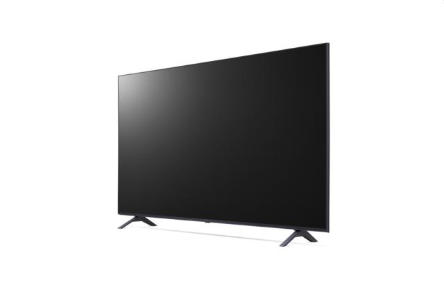 Телевизор LG 55UP80003LR, 55" 4K IPS UltraHD TV 3840 x 2160, DVB-T2/C/S2, webOS Smart TV, ThinQ AI, Quad Core Processor 4K, WiFi 802.11ac, HDR10 PRO 4K/2K, AI Sound, Voice Controll, Miracast / AirPlay 2,  HDMI, CI, LAN, USB, Bluetooth, 2 Pole, Rocky 