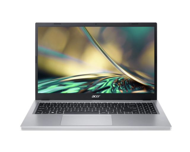Лаптоп Acer Aspire 3 A315-510P-362L, 15.6" (39.62 см) Full HD, Intel Core i3-N305 8C (1.8/3.8GHz, 6M), Intel UHD Graphics Xe 750 32EUs, 16GB, 512GB SSD, Free DOS