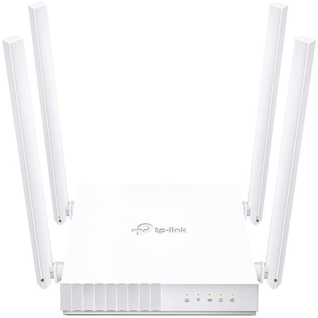 Рутер TP-Link Archer C24 AC750, 750Mbps, 2.4G/ 5GHz, Wireless AC, 4x LAN 10/100, 1x WAN 10/100