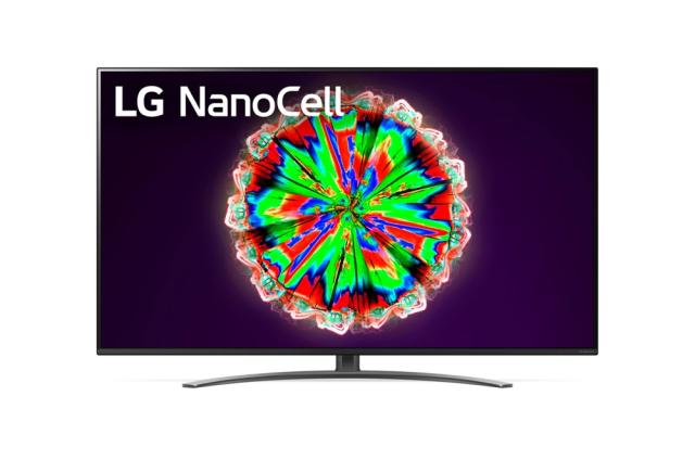 Телевизор LG 55NANO813NA, 55" 4K IPS HDR Smart Nano Cell TV, 3840x2160, 200Hz, DVB-T2/C/S2, Quad Core Processor 4K, Cinema HDR, webOS ThinQ, AI functions, FreeSync, WiFi 802.11.ac, Voice Controll, Bluetooth 5.0, Miracast / AirPlay 2, Crescent stand T
