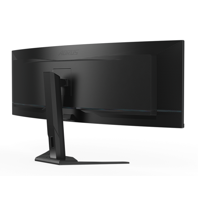 Монитор GIGABYTE AORUS CO49DQ, 49" (124.46 cm) QD-OLED, DQHD (5120x1440), Curved 1800R, 144 Hz, 0.3ms, 2x HDMI, DP, USB хъб, USB Type-C
