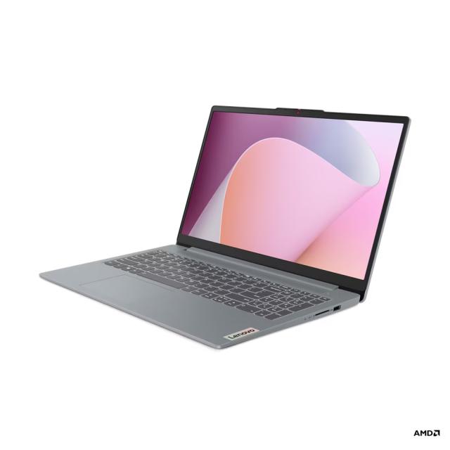 Лаптоп Lenovo IdeaPad Slim 3 15ABR8, 15.6", Full HD, AMD Ryzen 7 7730U 8C (2.0/4.5GHz, 16M), AMD Radeon RX Vega 8, 16GB, 512GB SSD, Free DOS