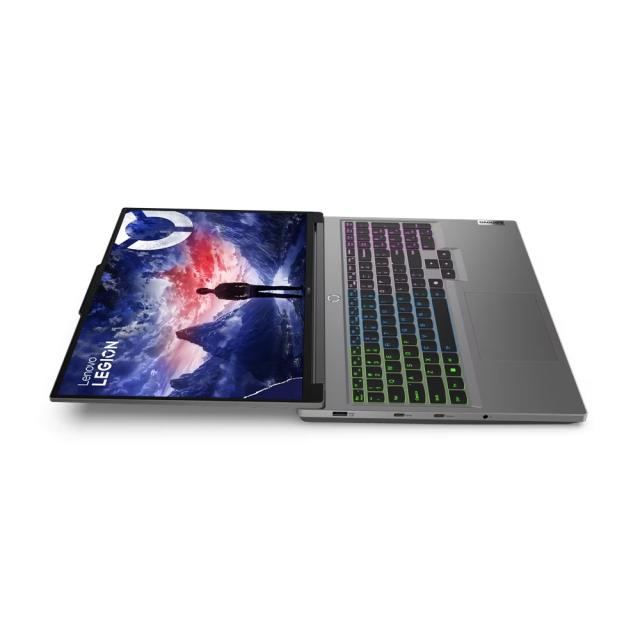 Лаптоп Lenovo Legion 5 16IRX9, 16" (40.64 см) WQXGA IPS, Intel Core i5-13450HX 10C (2.4/4.6GHz, 20M), NVIDIA RTX 4060 8GB GDDR6 DLSS 3, 16GB, 512GB SSD, Free DOS