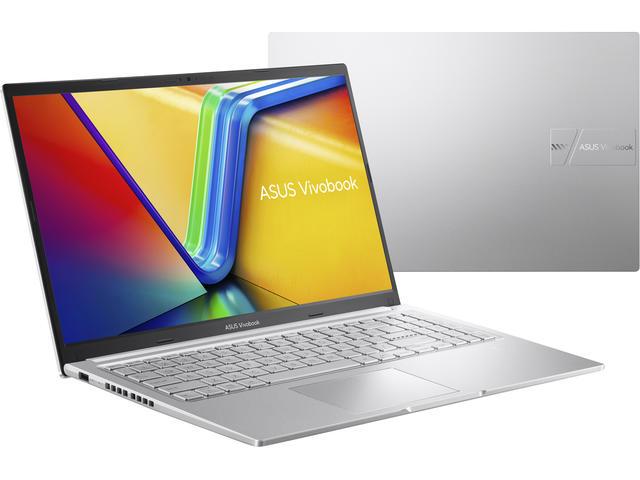 Лаптоп ASUS Vivobook 15 X1502VA-BQ296W, 15.6" (39.62 см) Full HD IPS, Intel Core i5-13500H 12C (2.6/4.7GHz, 18M), Intel Iris Xe Graphics, 16GB DDR4, 512GB SSD, Windows 11 Home