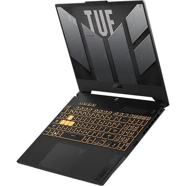Лаптоп ASUS TUF GAMING F15 FX507VU-LP174, 15.6" (39.62 см) Full HD IPS, Intel Core i7-13620H 10C (2.4/4.9GHz, 24M), NVIDIA GeForce RTX 4050 6GB GDDR6, 16GB DDR5, 1TB SSD, Backlit Chiclet Keyboard, Free DOS