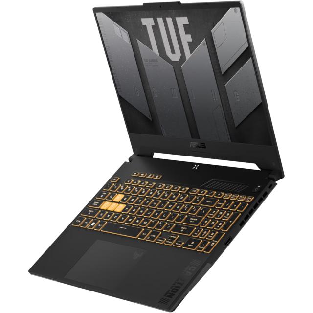 Лаптоп ASUS TUF GAMING F15 FX507VI-LP063, 15.6" (39.62 см) Full HD IPS, Intel Core i7-13620H 10C (2.4/4.9GHz, 24M), NVIDIA GeForce RTX 4070 8GB GDDR6, 16GB DDR5, 1TB SSD, Backlit Chiclet Keyboard, Free DOS