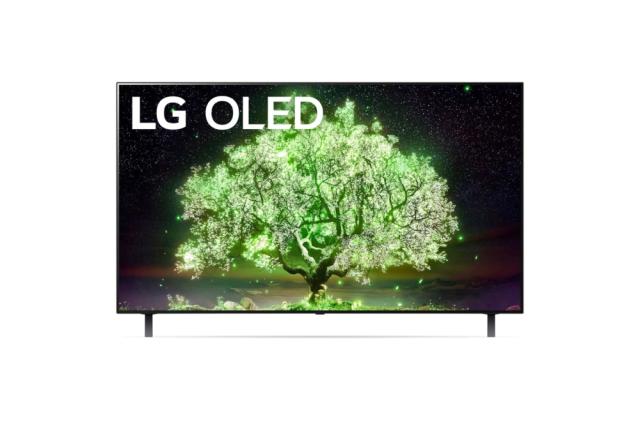 Телевизор LG OLED55A13LA, 55" UHD OLED, 3840 x 2160, DVB-C/T2/S2, Full Cinema Screen, 7 Gen4 Processor 4K, webOS 4.0 ThinQ AI, HDR10 Pro,  Dolby Vision, DOLBY ATMOS, Built-in Wi-Fi, Bluetooth, HDMI, USB, Airplay, Wi-Di, 2 pole stand