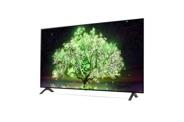 Телевизор LG OLED55A13LA, 55" UHD OLED, 3840 x 2160, DVB-C/T2/S2, Full Cinema Screen, 7 Gen4 Processor 4K, webOS 4.0 ThinQ AI, HDR10 Pro,  Dolby Vision, DOLBY ATMOS, Built-in Wi-Fi, Bluetooth, HDMI, USB, Airplay, Wi-Di, 2 pole stand