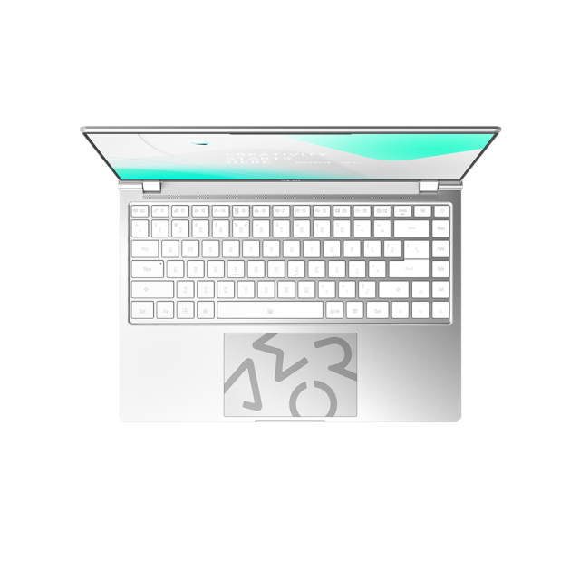 Лаптоп GIGABYTE AERO 14 OLED BMF, 14.0" (35.56 cm) QHD+ 90Hz, Intel Core i7-13620H 10C (2.4/4.9GHz, 24MB Cache), nVIdia RTX 4050 6GB GDDR6, 16GB LPDDR5, 1TB SSD Gen4, Windows 11 Home + Office 365 (1 год)