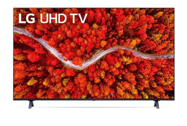 Телевизор LG 60UP80003LA, 60" 4K IPS UltraHD TV 3840 x 2160, DVB-T2/C/S2, webOS Smart TV, ThinQ AI, Quad Core Processor 4K, WiFi 802.11ac, HDR10, HLG,  ALLM / HGiG, AI Sound, Voice Controll, Wi-Di, Miracast / AirPlay 2,  HDMI, CI, LAN, USB, Bluetooth