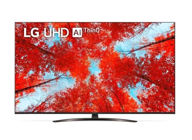 Телевизор LG 65UQ91003LA, 65" Real 4K UltraHD TV, 3840x2160, DVB-T2/C/S2, Alpha 5 Gen5 Processor, Cinema HDR, Dolby Vision IQ, Dolby Atmos, webOS ThinQ, AI functions, FreeSync, 2ch, WiFi 802.11.ac, Voice Controll, Bluetooth 5.0, Miracast / AirPlay 2,
