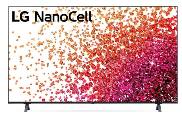 Телевизор LG 65NANO753PA, 65" 4K IPS HDR Smart Nano Cell TV, 3840x2160, DVB-T2/C/S2, Active HDR ,HDR 10 PRO, webOS Smart TV, ThinQ AI, WiFi, Clear Voice, Bluetooth, Miracast / AirPlay, Two Pole stand, Black