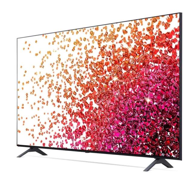 Телевизор LG 65NANO753PA, 65" 4K IPS HDR Smart Nano Cell TV, 3840x2160, DVB-T2/C/S2, Active HDR ,HDR 10 PRO, webOS Smart TV, ThinQ AI, WiFi, Clear Voice, Bluetooth, Miracast / AirPlay, Two Pole stand, Black