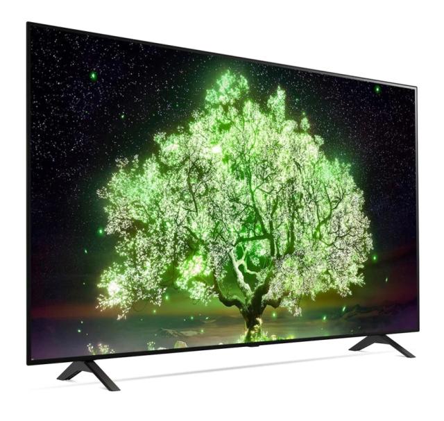 Телевизор LG OLED65A13LA, 65" UHD OLED, 3840 x 2160, DVB-C/T2/S2, Full Cinema Screen, a7 Gen4 Processor 4K, webOS 4.0 ThinQ AI, HDR10 Pro,  Dolby Vision, DOLBY ATMOS, Built-in Wi-Fi, Bluetooth, HDMI, USB, Airplay, Wi-Di, 2 pole stand
