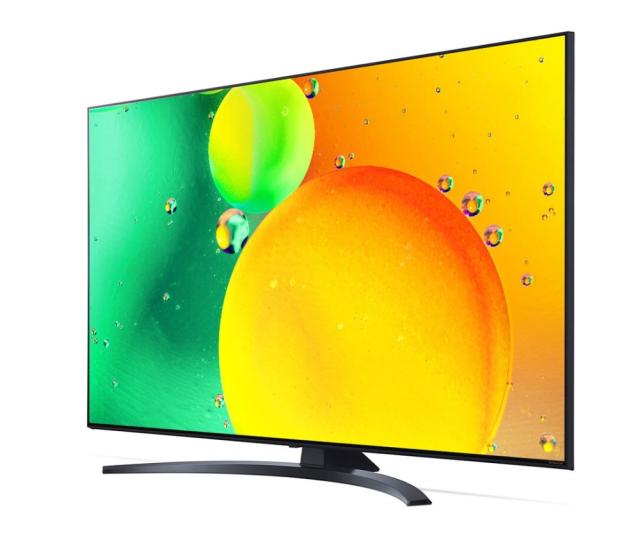 Телевизор LG 65NANO763QA, 65" 4K IPS HDR Smart Nano Cell TV, 3840x2160, Pure Colors, DVB-T2/C/S2, Active HDR ,HDR 10 PRO, webOS Smart TV, ThinQ AI, NVIDIA GeForce, HGiG, WiFi, Clear Voice Pro, Bluetooth 5.0, Miracast / AirPlay2, One Pole stand, Black