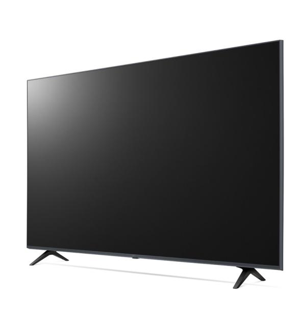 Телевизор LG 65UQ80003LB, 65" 4K UltraHD TV 3840 x 2160, DVB-T2/C/S2, webOS Smart TV, ThinQ AI, a5 Gen5 AI-processor, WiFi 802.11ac, HDR10 pro, HLG,  ALLM / HGiG, AI Sound, Voice Controll, Miracast / AirPlay 2,  HDMI, CI, LAN, USB, Bluetooth, 2 pole 