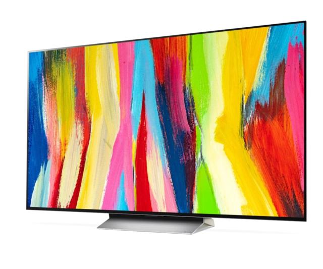 Телевизор LG OLED65C22LB, 65" UHD OLED evo, 3840 x 2160, DVB-C/T2/S2, Full Cinema Screnn, Alpha 9 Processor, 120Hz, ThinQ AI, HDR10 Pro, NVIDIA G-SYNC, AMD FreeSync, Dolby Vision, DOLBY ATMOS, Built-in Wi-Fi, Bluetooth, HDMI, USB, Airplay, White