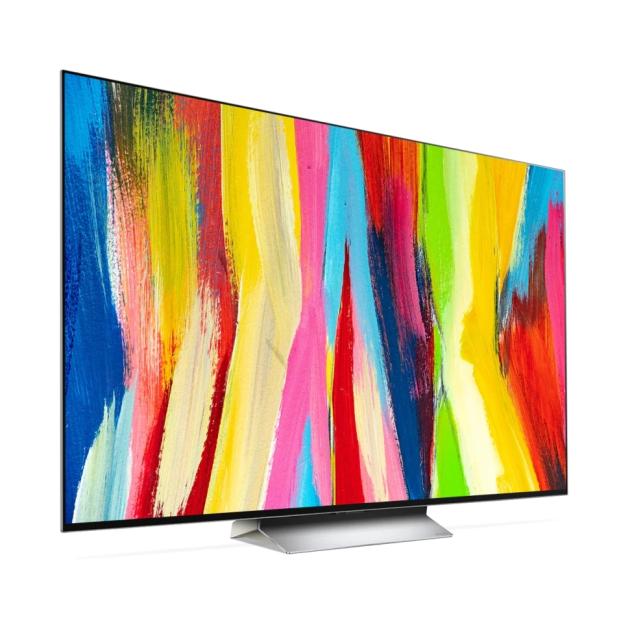 Телевизор LG OLED65C22LB, 65" UHD OLED evo, 3840 x 2160, DVB-C/T2/S2, Full Cinema Screnn, Alpha 9 Processor, 120Hz, ThinQ AI, HDR10 Pro, NVIDIA G-SYNC, AMD FreeSync, Dolby Vision, DOLBY ATMOS, Built-in Wi-Fi, Bluetooth, HDMI, USB, Airplay, White