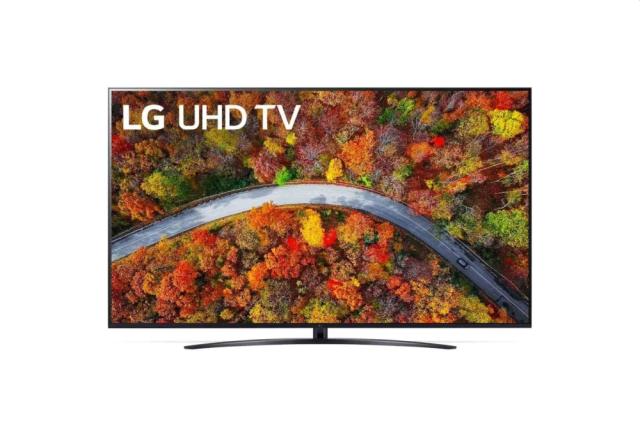 Телевизор LG 70UP81003LR, 55" 4K IPS UltraHD TV 3840 x 2160, DVB-T2/C/S2, webOS Smart TV, ThinQ AI, Quad Core Processor 4K, WiFi 802.11ac, HDR10 PRO 4K/2K, AI Sound, Voice Controll, Miracast / AirPlay 2,  HDMI, CI, LAN, USB, Bluetooth, Crescent Stand