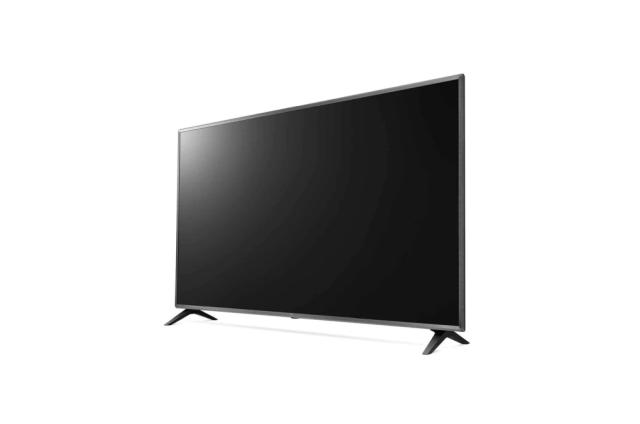 Телевизор LG 75UP75003LC, 75" 4K IPS UltraHD TV 3840 x 2160, DVB-T2/C/S2, webOS Smart TV, ThinQ AI, Quad Core Processor 4K, WiFi 802.11ac, HDR10, HLG, AI Sound, Voice Controll, Miracast / AirPlay 2,  HDMI, CI, LAN, USB, Bluetooth, 2 pole Stand, Dark 