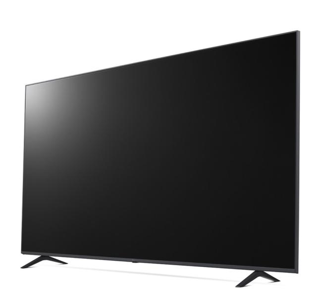 Телевизор LG 75UQ80003LB, 75" 4K IPS UltraHD TV 3840 x 2160, DVB-T2/C/S2, webOS Smart TV, ThinQ AI, Quad Core Processor 4K, WiFi 802.11ac, HDR10, HLG, ALLM / HGiG,  AI Sound, Voice Controll, Wi-Di, Miracast / AirPlay 2,  HDMI, CI, LAN, USB, Bluetooth