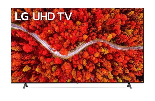 Телевизор LG 82UP80003LA, 82" 4K IPS UltraHD TV 3840 x 2160, DVB-T2/C/S2, webOS Smart TV, ThinQ AI, Quad Core Processor 4K, WiFi 802.11ac, HDR10 PRO 4K/2K, Ultra Surround, Simplink,Miracast / AirPlay, HDMI, CI, LAN, USB, Bluetooth, 2 Pole Stand, Blac