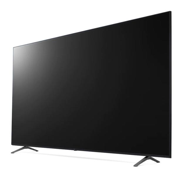Телевизор LG 86UP80003LA, 86" 4K IPS UltraHD TV 3840 x 2160, DVB-T2/C/S2, webOS Smart TV, ThinQ AI, Quad Core 4K, WiFi 802.11ac, HDR10, HLG,  ALLM/HGiG, AI Sound, Voice Controll, Wi-Di, Miracast/AirPlay 2,  HDMI, CI, LAN, USB, BT, Crescent Stand, Dar