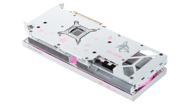 Видео карта POWERCOLOR AMD RADEON RX 7800 XT Hellhound Sakura Limited Edition 16GB OC GDDR6, 256-bit, HDMI, 3x DP