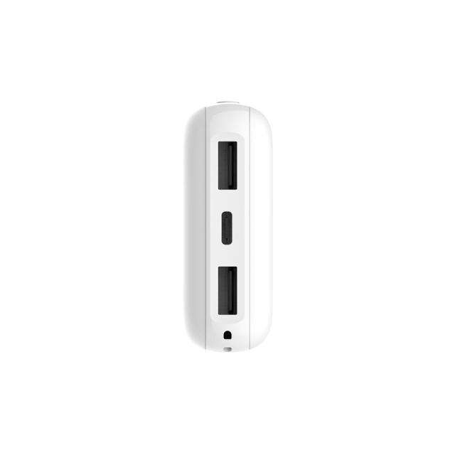 Външна батерия Silicon Power C200 Black 20 000 mAh, 2x USB, 1x USB Type-C, бяла