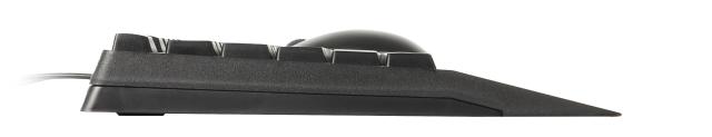 Комплект клавиатура и мишка RAPOO NX2000, 1600 DPI, USB, Черен