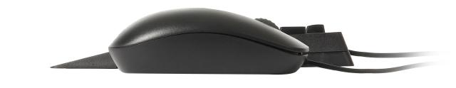 Комплект клавиатура и мишка RAPOO NX2000, 1600 DPI, USB, Черен
