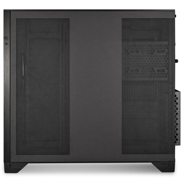 Кутия Lian Li O11 Vision Mid-Tower, Tempered Glass, 2 x USB 3.02, 1 x USB Type C, ATX, Черна