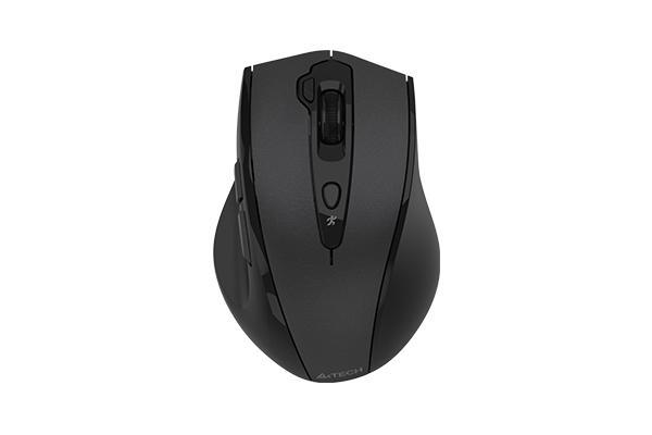МИшка A4tech G7-810S AIR2 Wireless, оптична, 1000 dpi,  Безшумна, Черна
