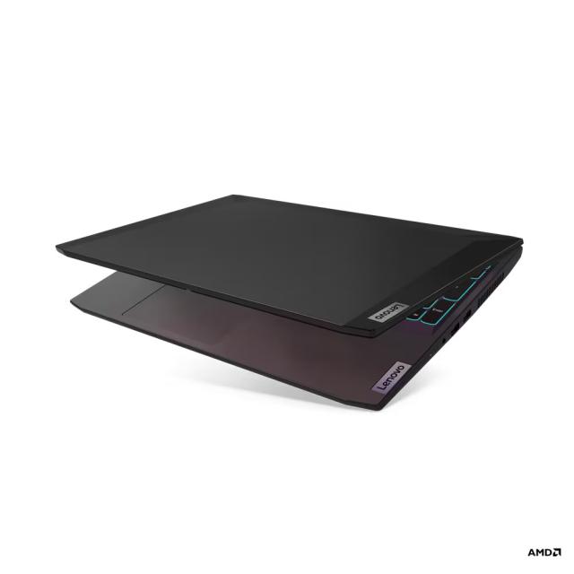 Лаптоп Lenovo IdeaPad Gaming 3 15ACH6, 15.6'' (39.62 cm), Full HD, IPS Anti-glare, 60Hz, AMD Ryzen 5 5500H 4C (3.3/4.2 GHz, 8MB Cache), NVIDIA RTX 2050 4GB GDDR6, 8GB DDR4, 512GB SSD, Free DOS