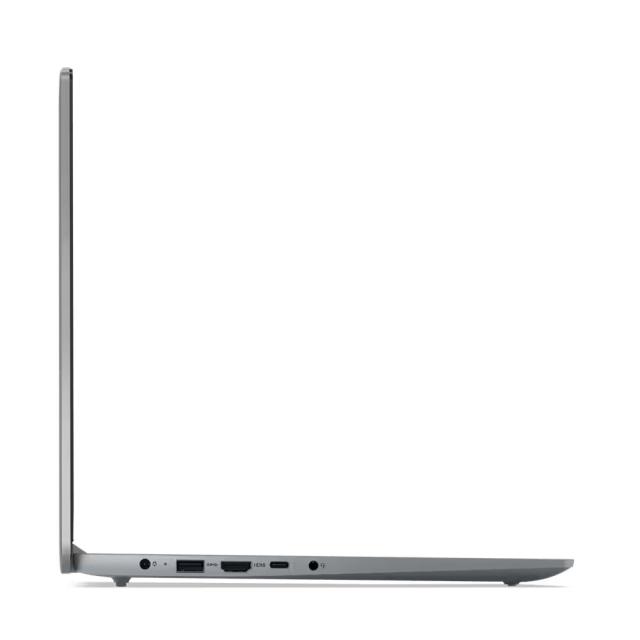 Лаптоп Lenovo IdeaPad Slim 3 15IRU8, 15.6'' (39.62 cm), Full HD, IPS Anti-glare, Intel Core i5-1335U 10C (1.3/4.6GHz, 12MB Cache), Intel Iris Xe Graphics, 8GB LPDDR5, 512GB SSD, Free DOS
