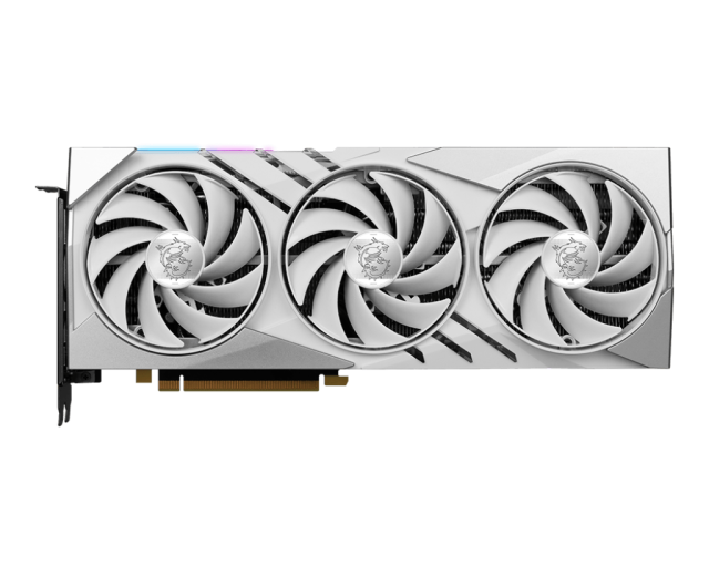 Видео карта MSI GeForce RTX 4070 Ti SUPER 16G GAMING X SLIM WHITE, 16GB GDDR6X, 256-bit, HDMI, 3x DP