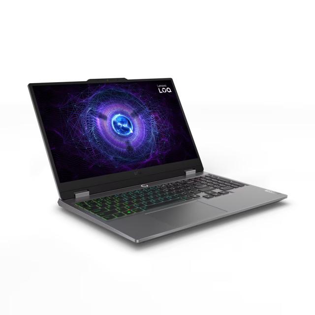 Лаптоп Lenovo LOQ 15IAX9, 15.6'' (39.62 cm), Full HD, IPS Anti-glare, 144Hz, Intel Core i5-12450HX 8C (1.8/4.4GHz, 12MB Cache), NVIDIA RTX 2050 4GB GDDR6, 16GB DDR5, 512GB SSD