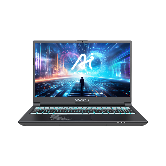 Лаптоп Gigabyte G5 MF5 H2EE354KD, Intel Core i7-13620H 10C (2.4/4.9GHz, 24MB Cache) 15.6" (39.62cm) Full HD 144Hz, NVIDIA GF RTX 4050 6GB, 16GB DDR5, 1TB SSD NVMe, 2x USB 3.2 Gen 2 Type-C, Free DOS