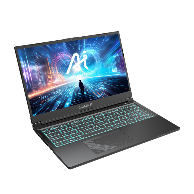 Лаптоп Gigabyte G5 MF5 H2EE354KD, Intel Core i7-13620H 10C (2.4/4.9GHz, 24MB Cache) 15.6" (39.62cm) Full HD 144Hz, NVIDIA GF RTX 4050 6GB, 16GB DDR5, 1TB SSD NVMe, 2x USB 3.2 Gen 2 Type-C, Free DOS