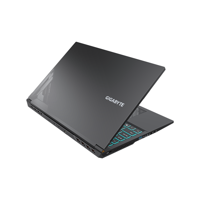Лаптоп Gigabyte G5 MF5 H2EE354KD, Intel Core i7-13620H 10C (2.4/4.9GHz, 24MB Cache) 15.6" (39.62cm) Full HD 144Hz, NVIDIA GF RTX 4050 6GB, 16GB DDR5, 1TB SSD NVMe, 2x USB 3.2 Gen 2 Type-C, Free DOS